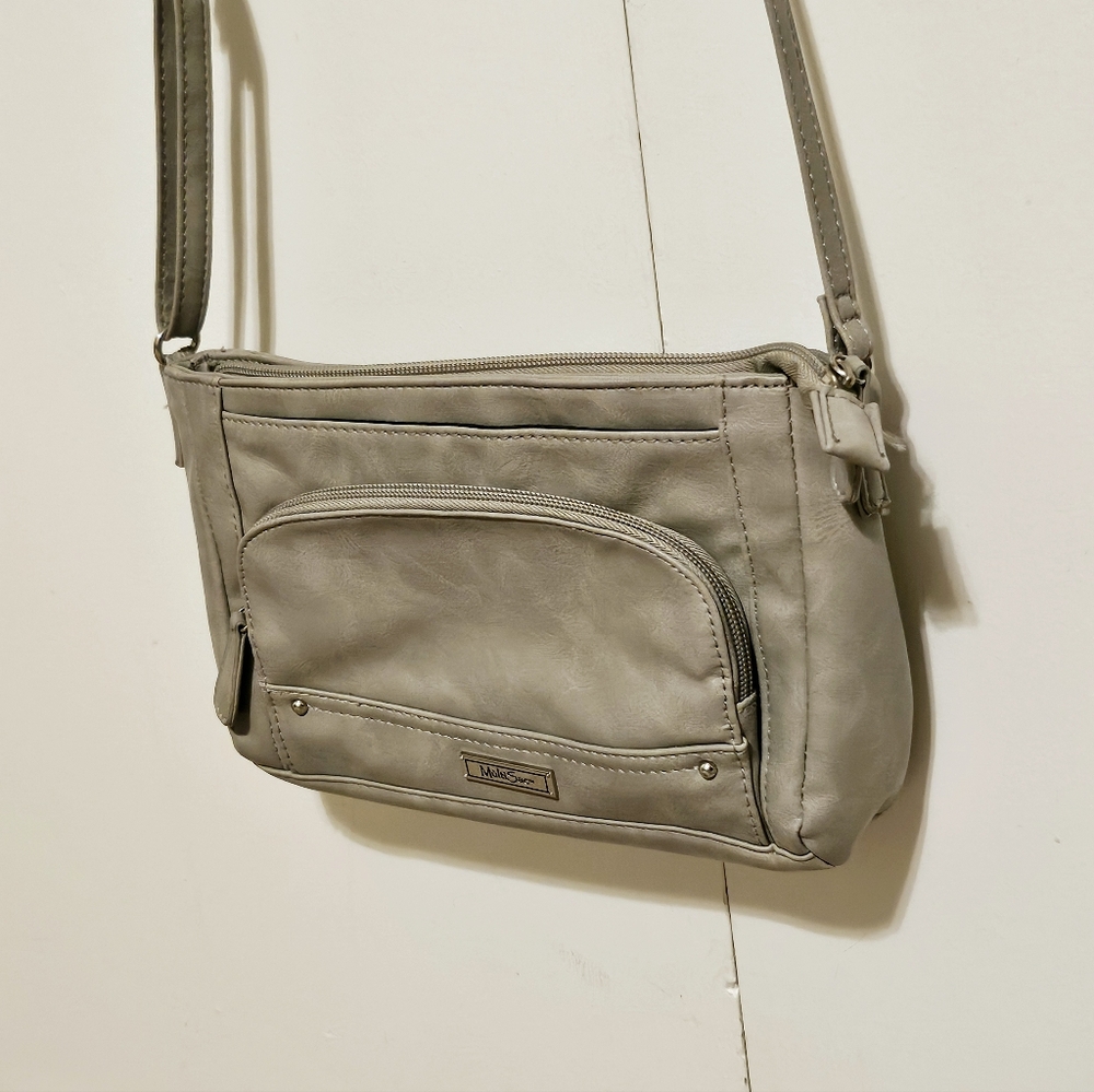 MultiSac crossbody bag - light grey (dove)